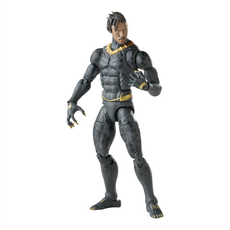 Marvel Hasbro Legends Series Black Panther Legacy Collection, Figurine de Collection Killmonger de 15 cm et 5 Accessoires F5973