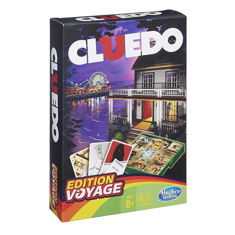 Image secondaire de Hasbro Cluedo - Jeu de société Cluedo - Jeu de Voyage - Version française