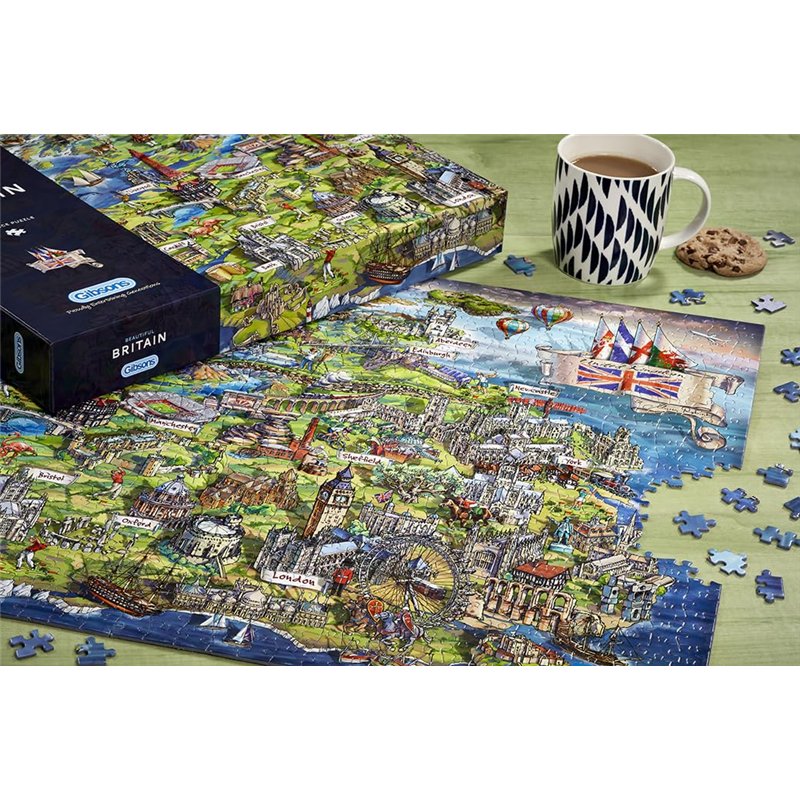 Image secondaire de London Landmarks 1000 Piece Jigsaw Puzzle
