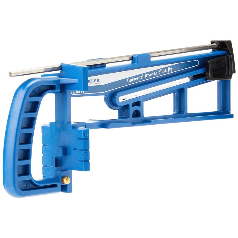 Image secondaire de Rockler 865042 Gabarit pour coulisse de tiroir, 0.0 V, Bleu
