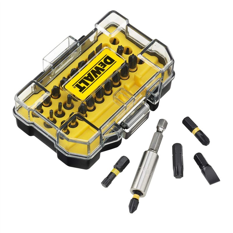 Image secondaire de DEWALT Coffret Extra Small Tough Case de 32 Pièces avec Embouts de Vissage Impact Torsion 25mm - Kit de Bricolage Complet - Embo