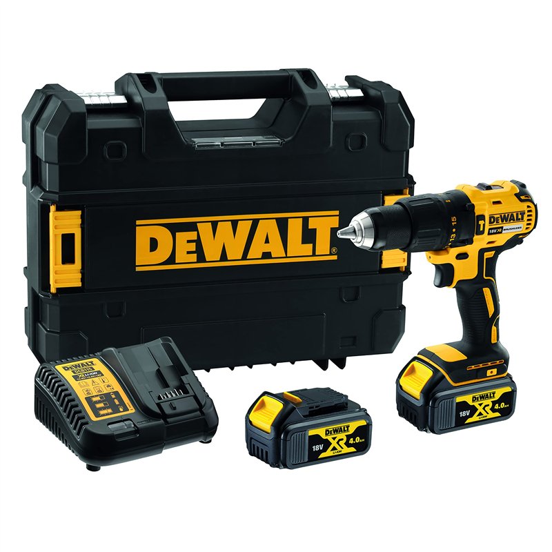DEWALT Cordless Drill DCD778M2T-QW 18 V 2 x 4,0 Ah