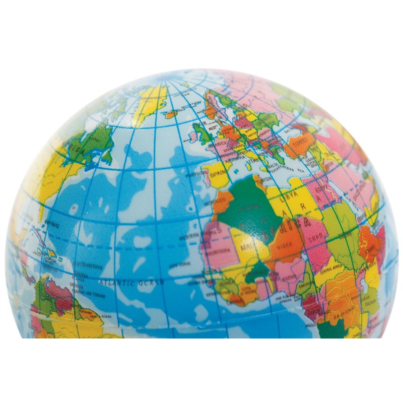 Image secondaire de Tobar - 16009 - Globe terrestre en mousse, antistress