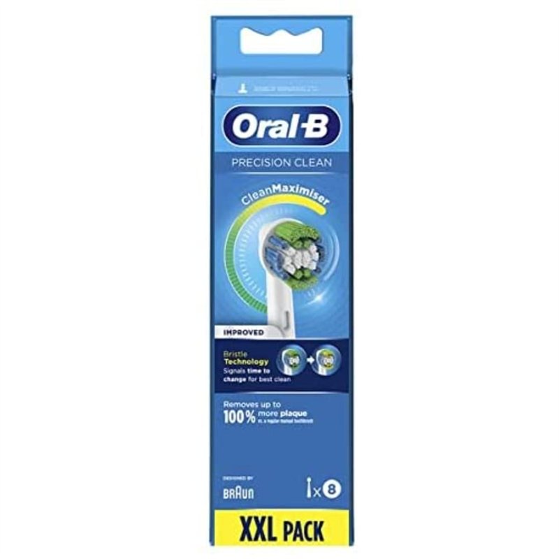 Oral-B Precision Clean Brossettes de Rechange Pour Brosse à Dents Électrique x8