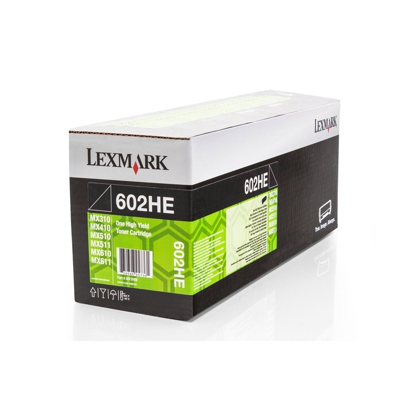 Lexmark 602H Cartouche laser 10000pages Noir - Cartouches de toner (Cartouche laser, 10000 pages, Noir, 1 pièce(s))