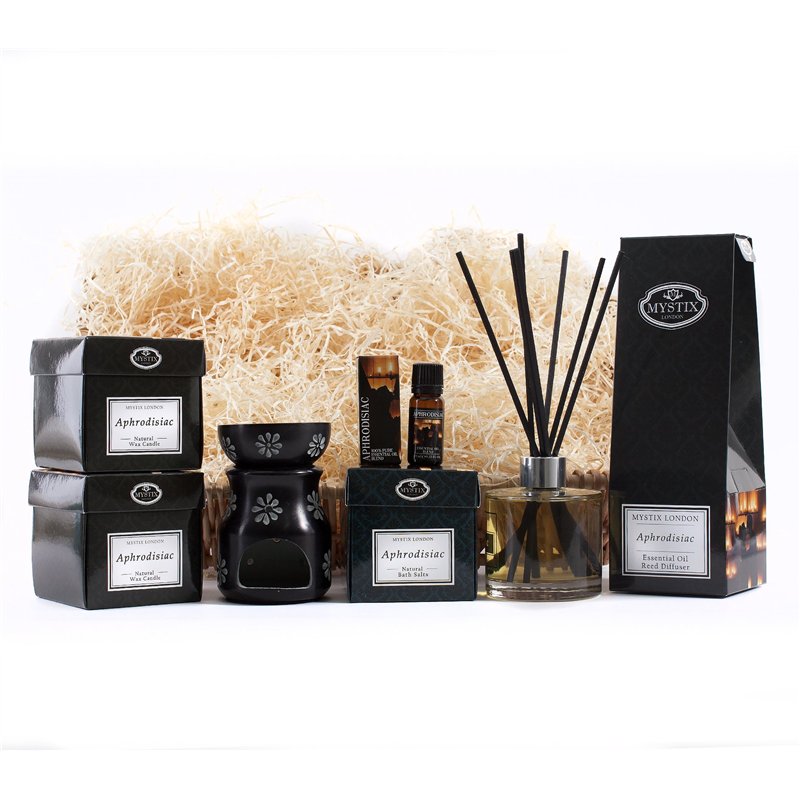 Wickers Gift Baskets Mystic Moments Panier d'aromathérapie aphrodisiaque de qualité supérieure, Multicolore, Taille Unique