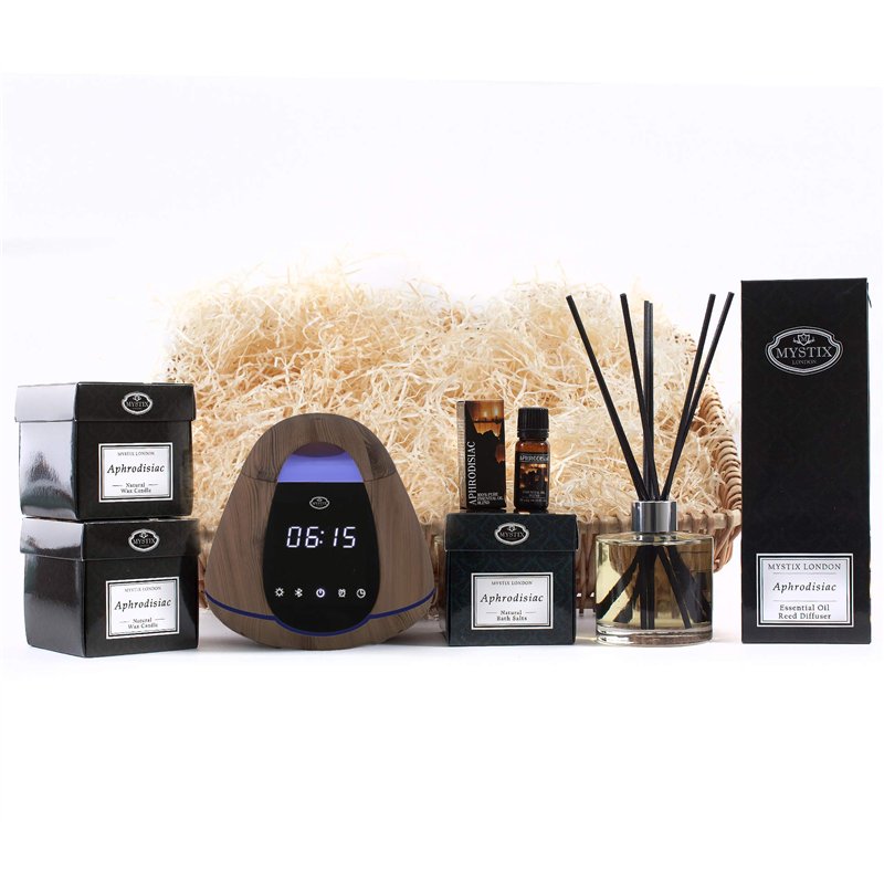 Wickers Gift Baskets Aphrodisiaque Panier d'aromathérapie Deluxe
