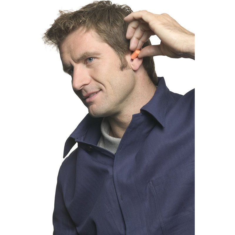 Image secondaire de 3M 1100 Lot de 50 bouchons d'oreille en mousse