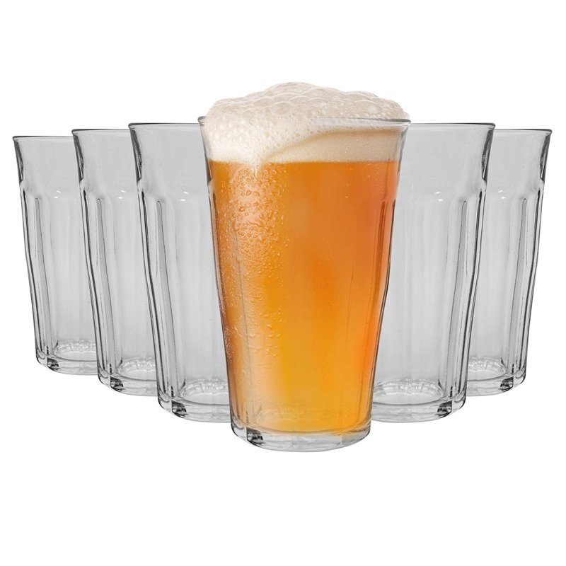 Duralex Verres à Cocktail Highball Picardie - 500 ML - Lot de 12