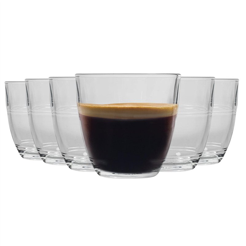 Duralex Gobelets en Verre Gigogne - Verres à Boire 160 ML pour Eau, jus - Paquet de 12