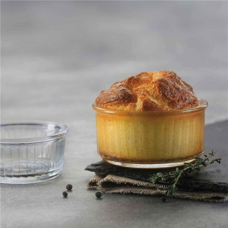 Image secondaire de Duralex Ramequins Ovenchef en Verre - pour crèmes brûlées/Desserts - 10 cm - Lot de 8