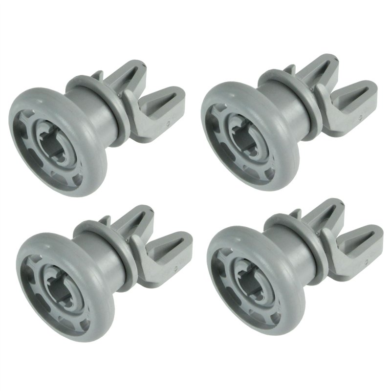 Beko Lot de 4 roulettes pour panier supérieur de lave-vaisselle