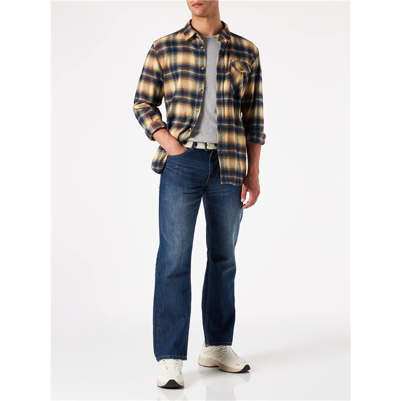 Image secondaire de Enzo Ez15 Jeans Midwash, Blue Light Wash, 28W / 32L (Taille Fabricant: 28 R) Homme