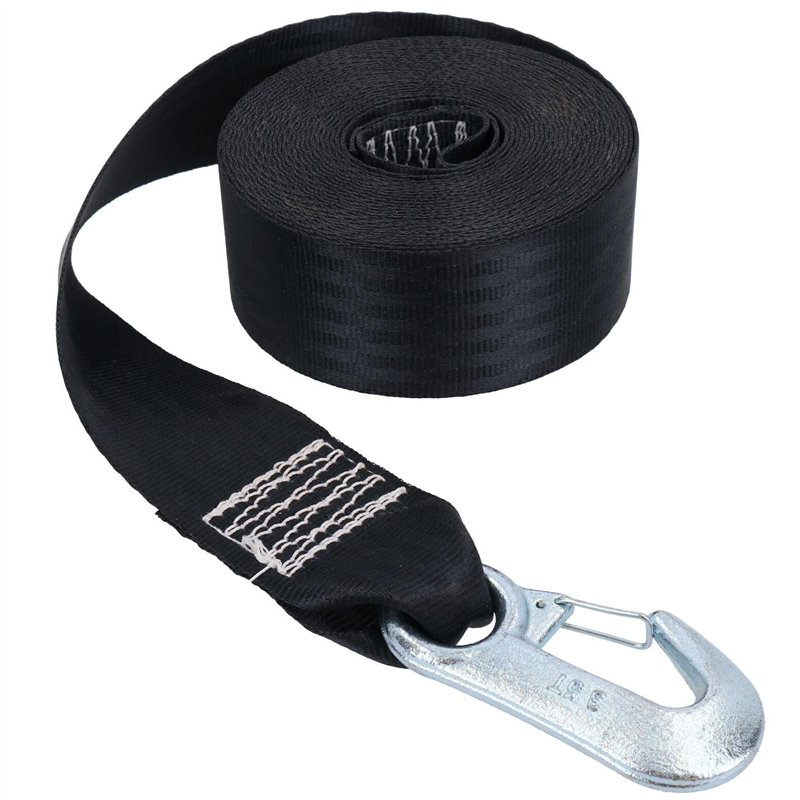 Image secondaire de 7m Sangle de treuil de remorque pour bateau, jetski remorques de voiture, sangle