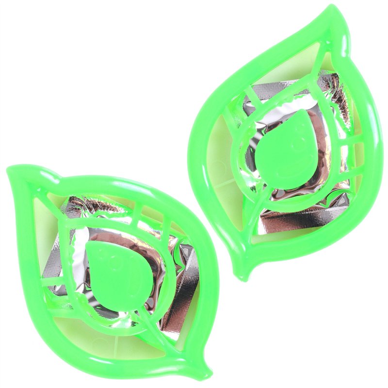Image secondaire de Lot de 2 capsules désodorisantes autocollantes pour poubelle à pédale (parfum aléatoire) citron, pomme ou lavande