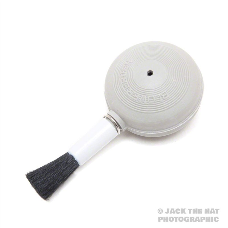 Image secondaire de Brosse soufflante en caoutchouc pour nettoyage des objectifs d'appareil photo et des capteurs Poils antistatiques.