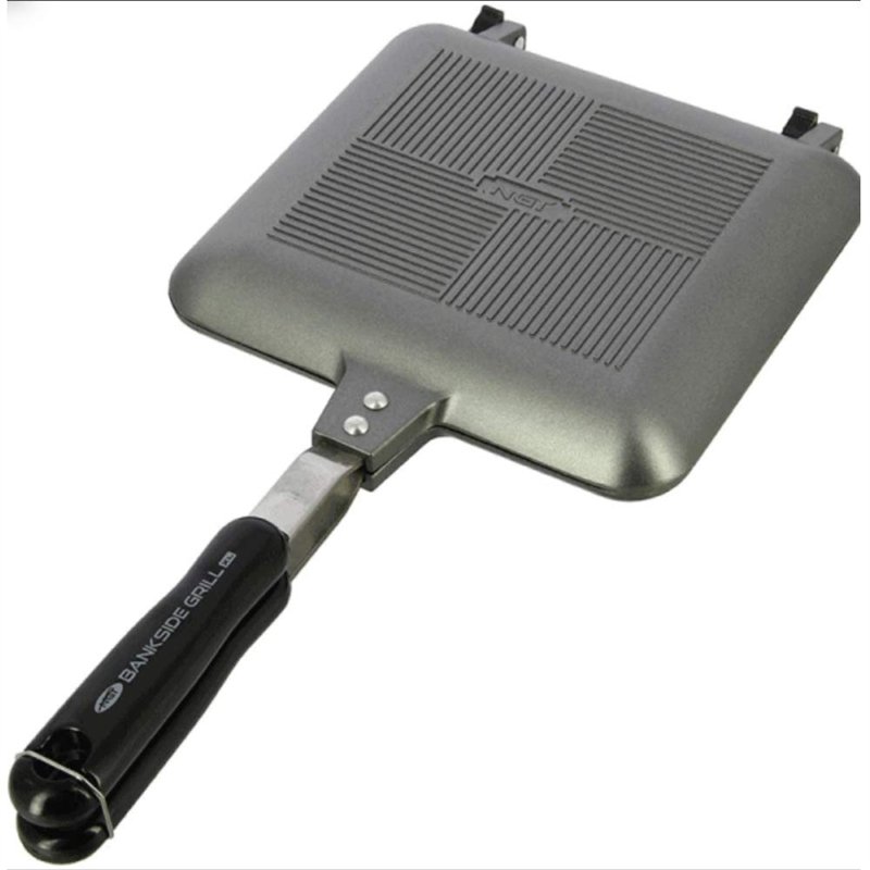 NGT Bankside Grille XL Camping Toaster Sandwich/Croque-Monsieur Maker / Cuisiniers Douillet Petit Déjeuner / Idéal pour Pêche à