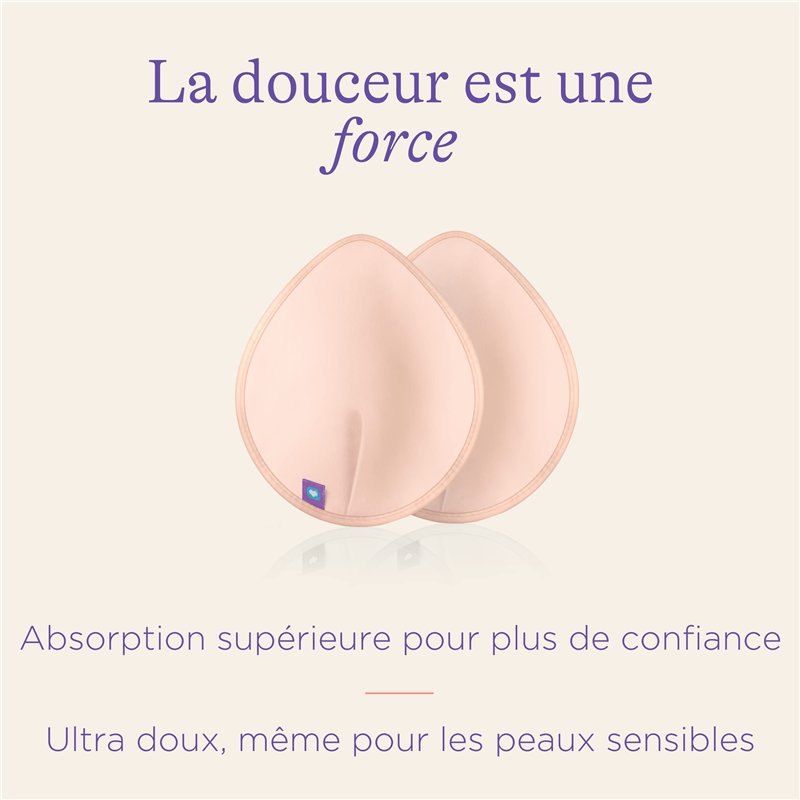 Image secondaire de Lansinoh I Coussinets d'allaitement lavables couleurs 8 Pc