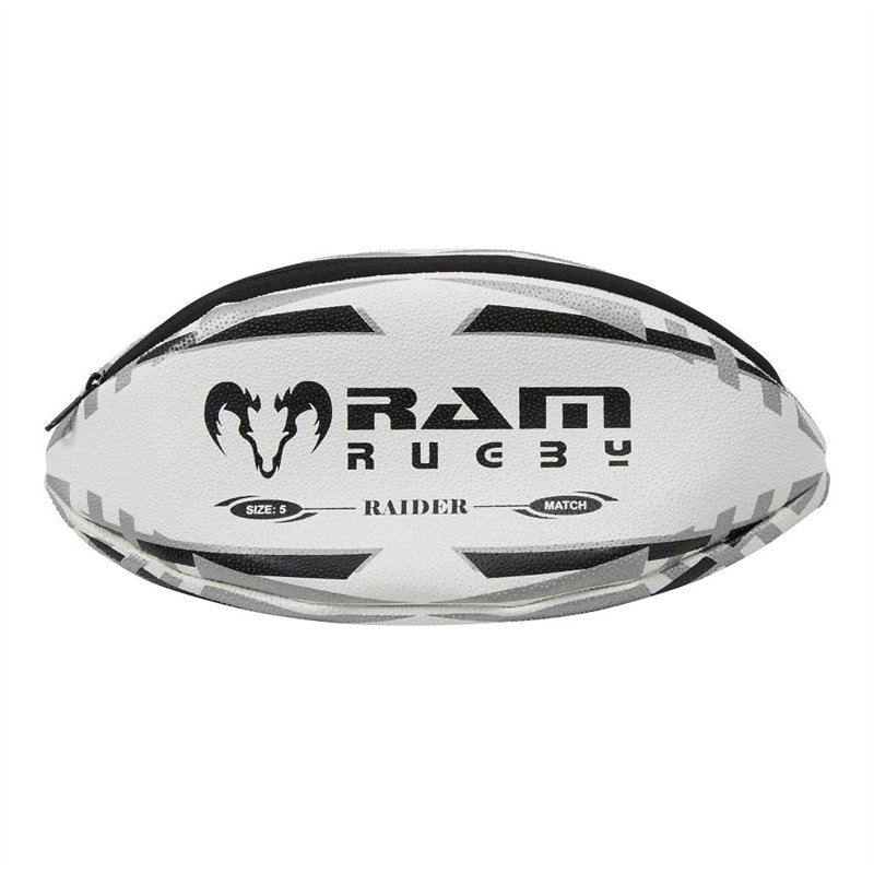 Ballon de rugby Trousse de toilette – Réplique du Ballon de rugby Design – Stocking-filler Idéal pour les fans de sports, bleu m