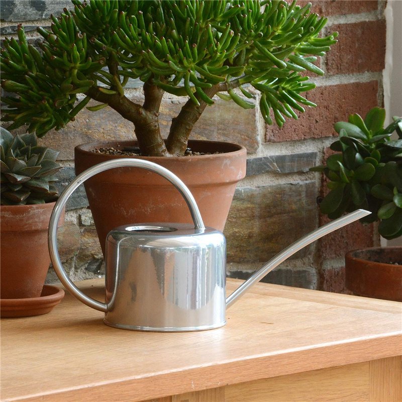CKB LTD Petit arrosoir d'intérieur de 1.1L en Acier galvanisé avec revêtement en Poudre de Couleur Craie pour Plantes d'intérieur