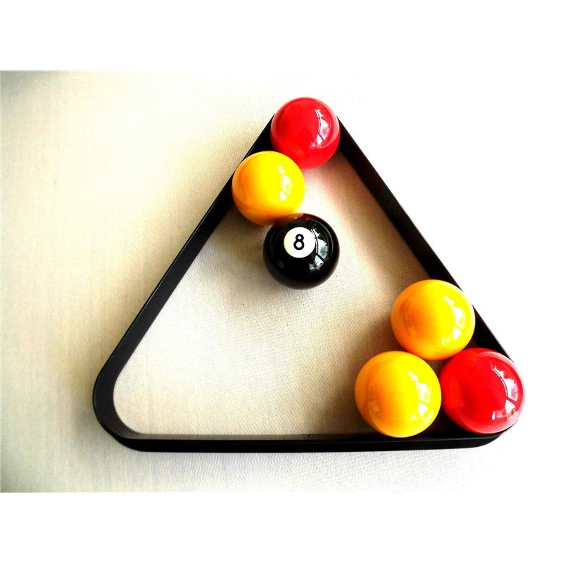 Triangle pour 15 balles de Billard de Taille Standard 5,1 cm UK/Anglais (50,8 mm)