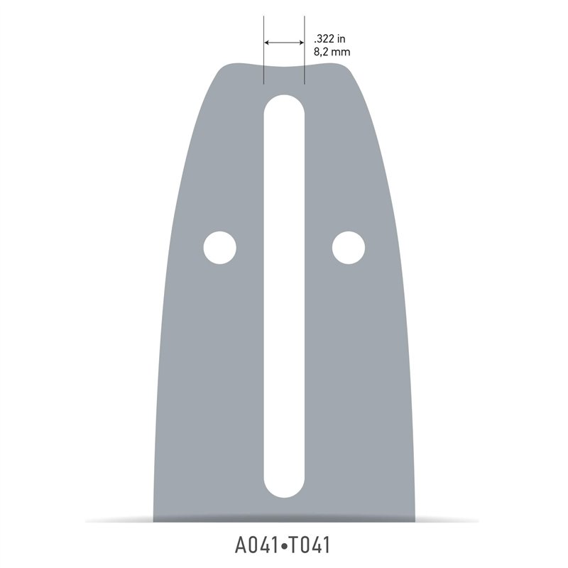 Image secondaire de OREGON 180SDEA041 Guide-Chaîne pour Tronçonneuse 45 cm, Jauge 1,3 mm, Compat. avec Makita, Dolmar, Husqvarna, N° de maillons d'e
