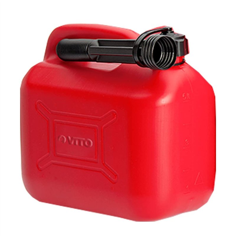 VITO - Jerrican pour carburant Bidon Essence Diesel 10 Litres Bec verseur Poignée de transport