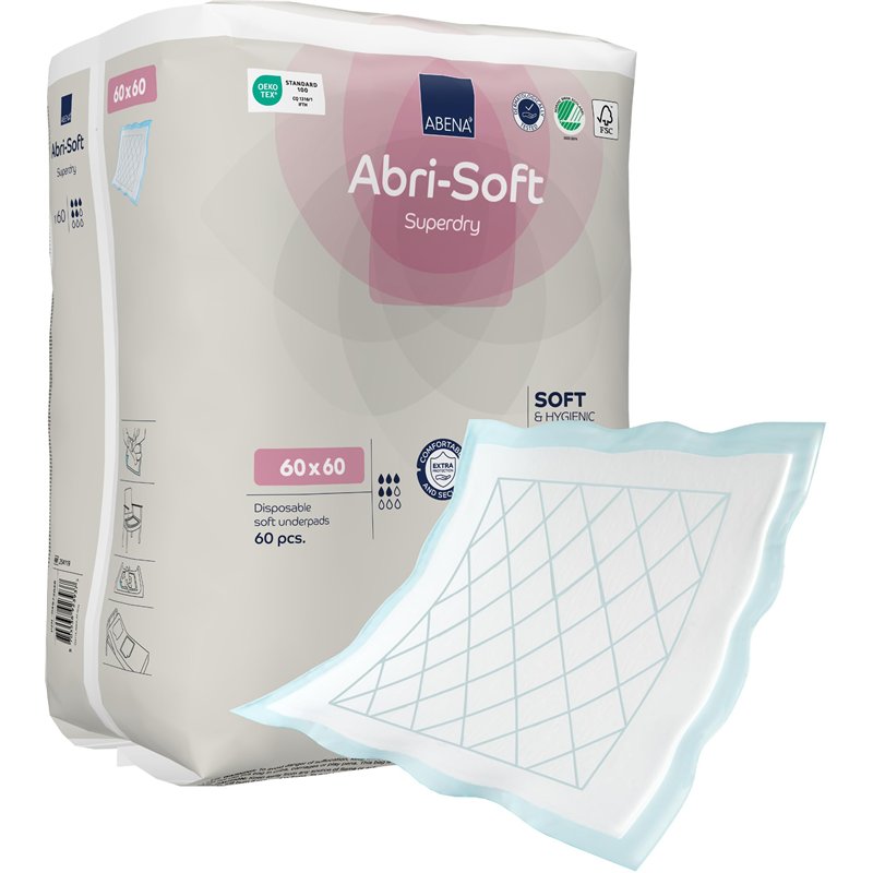Image secondaire de Abri-Soft Superdry Matelas à langer jetable 60 x 60