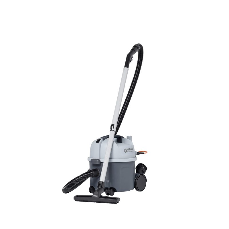 Nilfisk Aspirateur professionnel VP300 HEPA Basic (Aspirateur industriel avec filtre HEPA, Capacité du sac filtrant 10 l, Puissance 800W)