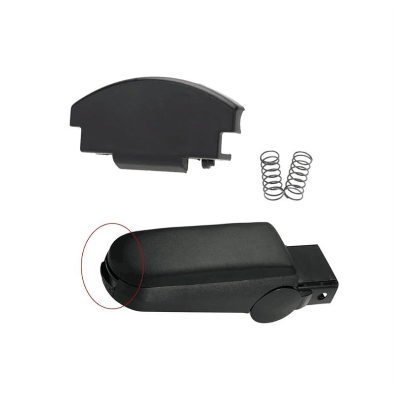 Image secondaire de NICOLIE 3 Couleurs Accoudoir Réparation Couvercle Console Couvercle Loquet Central Clip Loquet Compatible avec VW Golf 4 Jetta B