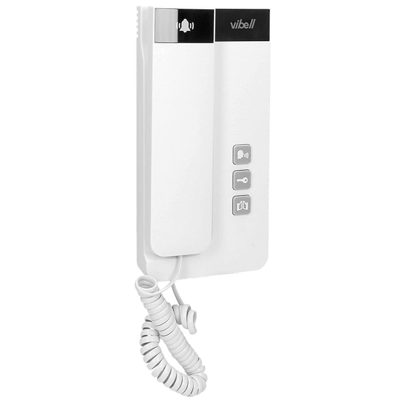Image secondaire de Vibell Salem Multi Interphone pour deux familles, réglage du volume, commande de porte et écouteur magnétique