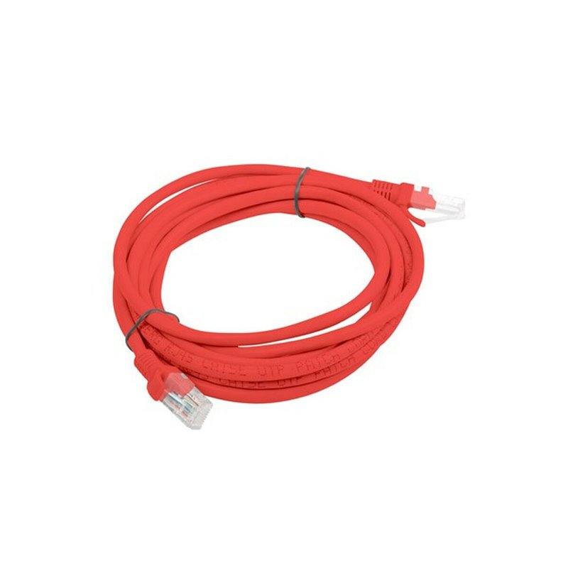 Image secondaire de Câble Réseau Rigide UTP 6ème Catégorie Lanberg PCU6-20CC-0300-R Rouge 3 m