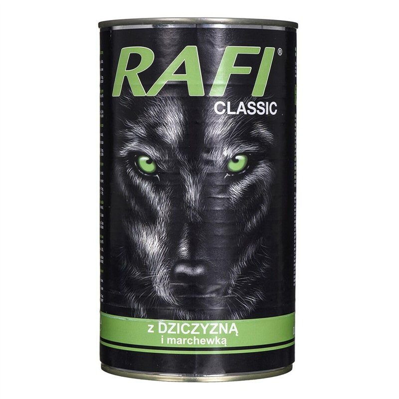 Nourriture Humide pour Chien DNP Sp. z o.o. Rafi Dog Pusz.1240G Classic Worn and Carrot / 6
