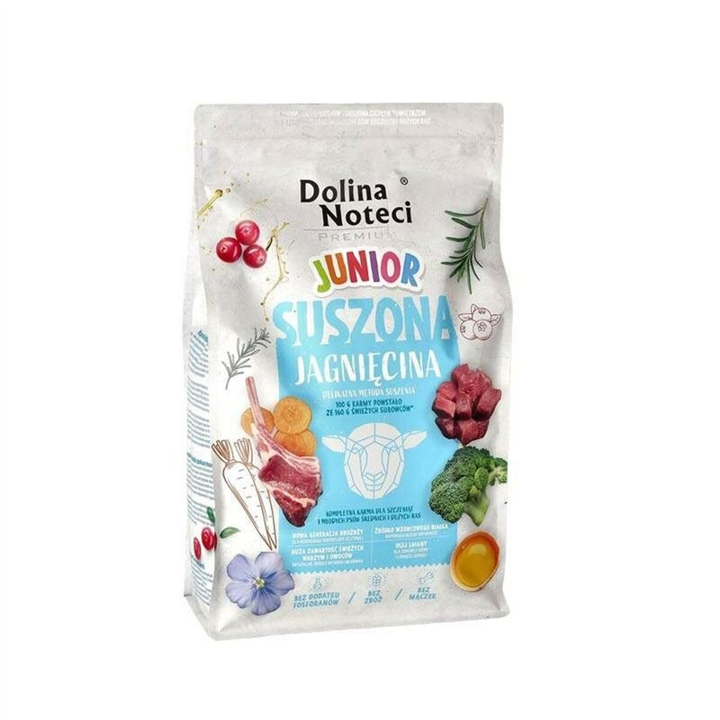 Dolina Noteci Croquettes Premium Chiot/Junior Agneau 4 kg