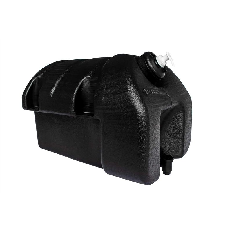 UNITRAILER Jerrican Eau en Plastique 30 l avec Porte Savon TAKLER - Noir