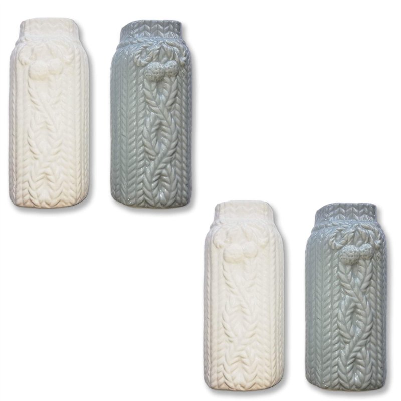 Humidificateurs, lot de 4 en céramique PULL-OVER, plat, pour fixation au radiateur/chauffages, évaporateur d'eau, diffuseurs, va