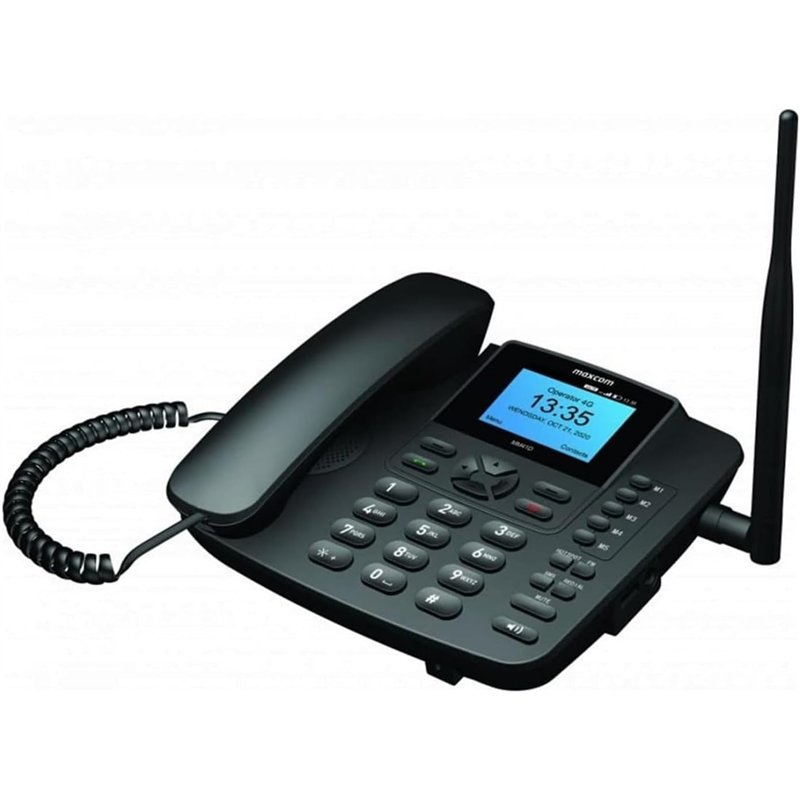 Telefon stacjonarny Maxcom MM 41D Czarny