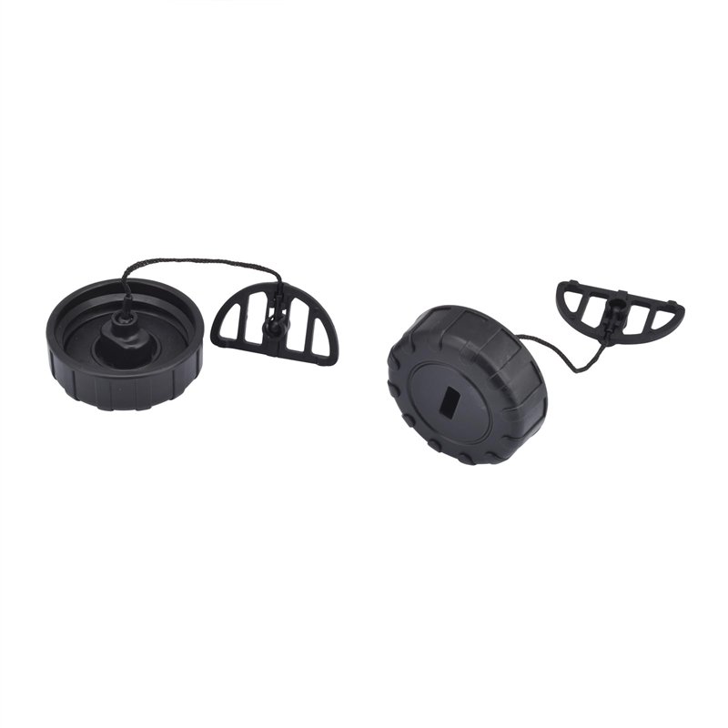 Image secondaire de Bouchon d'essence et Bouchon d'huile pour STIHL 017 018 MS170 MS180 Tronçonneuse, 2 pièces