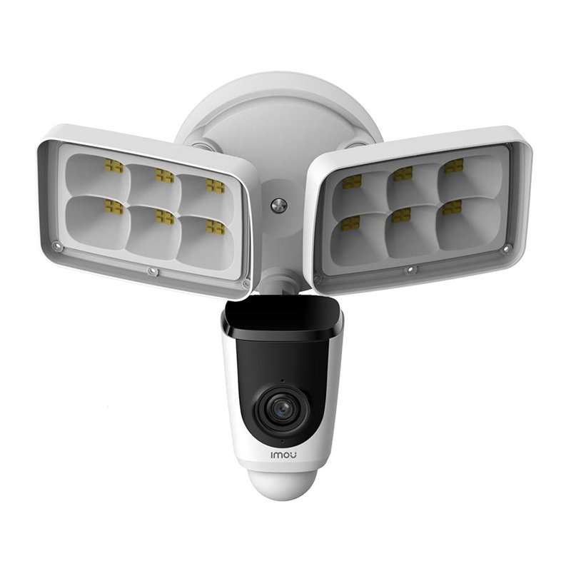 Imou Floodlight Camera, Security Camera Outdoor WiFi 1080P 2000-Lumen with Siren Alarm 2-Way Talk Motion Detection IP65 Weatherp