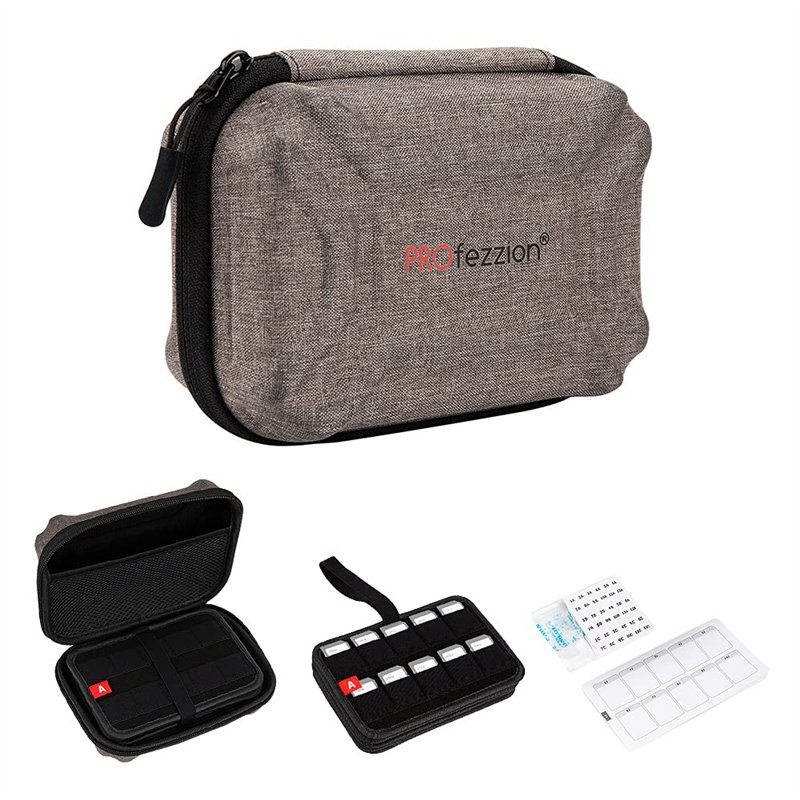 PROfezzion 100 Support de Stockage pour Cartes de Jeu Switch, Etui de Rangement pour Carte SD pour Cartouches de Jeu Nintendo 3D