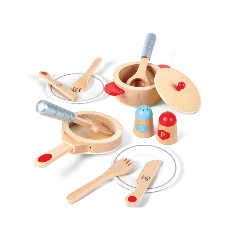 Hape Set de Service Cuisine Blanc