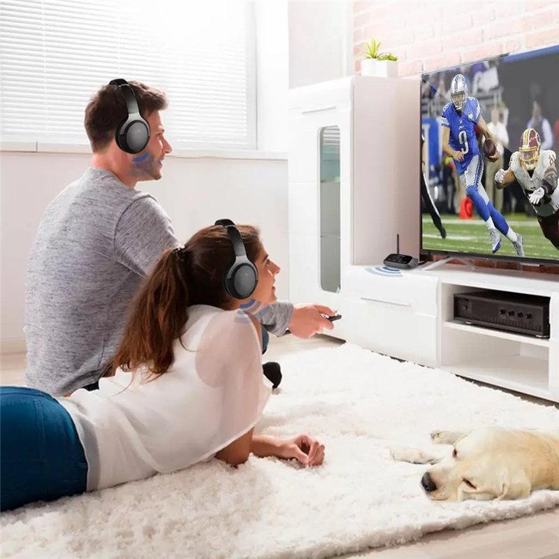 Image secondaire de Avantree Oasis Plus Récepteur Émetteur Bluetooth 5.0 aptX HD pour TV, Transmetteur Adaptateur Audio À Faible Latence pour Écoute