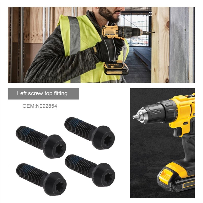 Image secondaire de The Lord of the Tools Lot de 5 mandrins filetés à gauche compatibles avec DeWalt DCD200 DCD771 DCD776 DCD778 DCD780 DCD785 DCD79