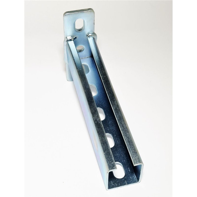 Image secondaire de Console murale pour rail - 38 x 40 x 400 (longueur) mm