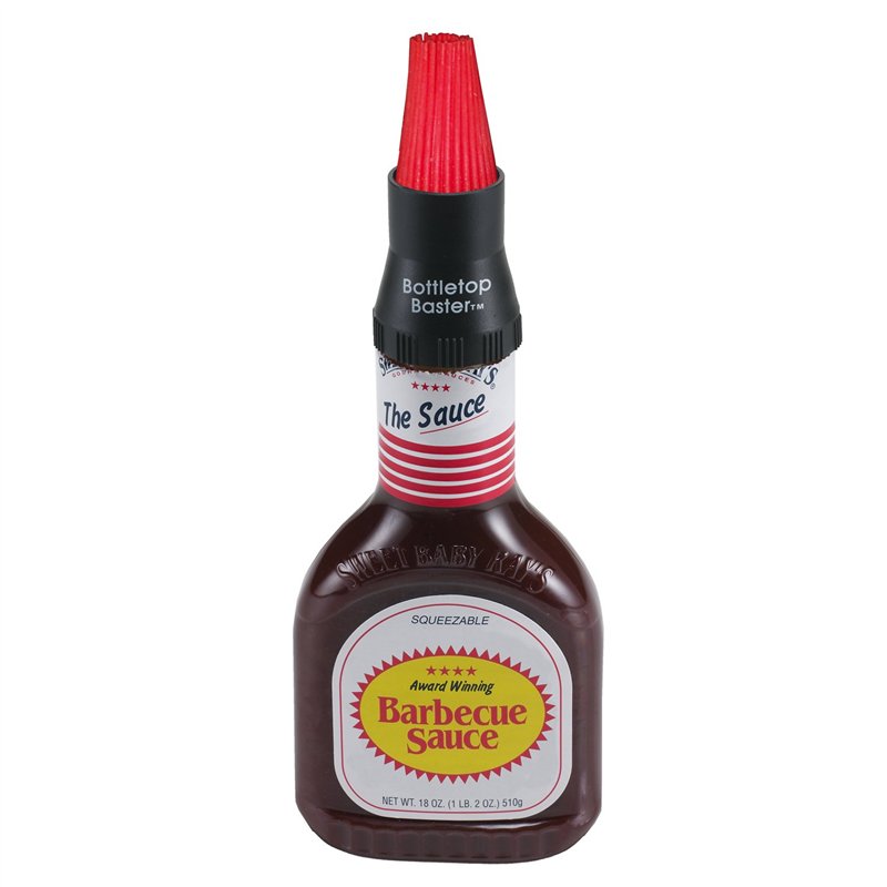Image secondaire de Jokari Lot de 4 pinceaux à badigeonner en silicone résistant à la chaleur Compatible avec la plupart des bouteilles Noir et rouge
