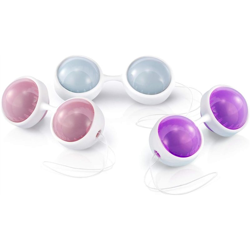 LELO Beads Plus - Boules de Geisha de luxe avec Cordon, Boule de Geisha Reeducation Perineale, Nombreuses Combinaisons d'exercic