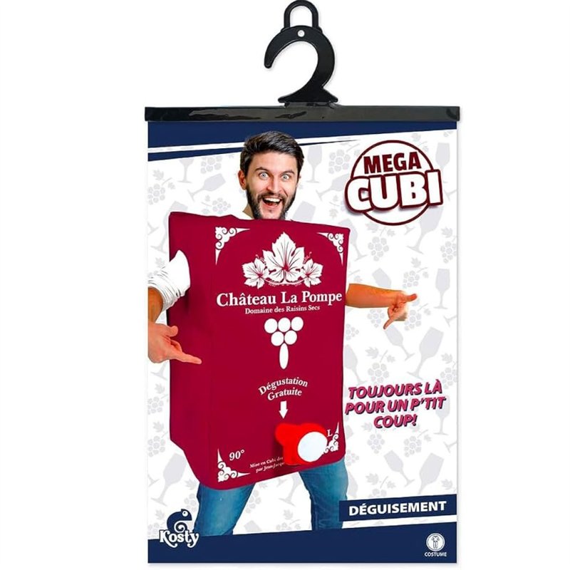 Image secondaire de STC Déguisement Cubi de Vin - Rouge - Taille Unique