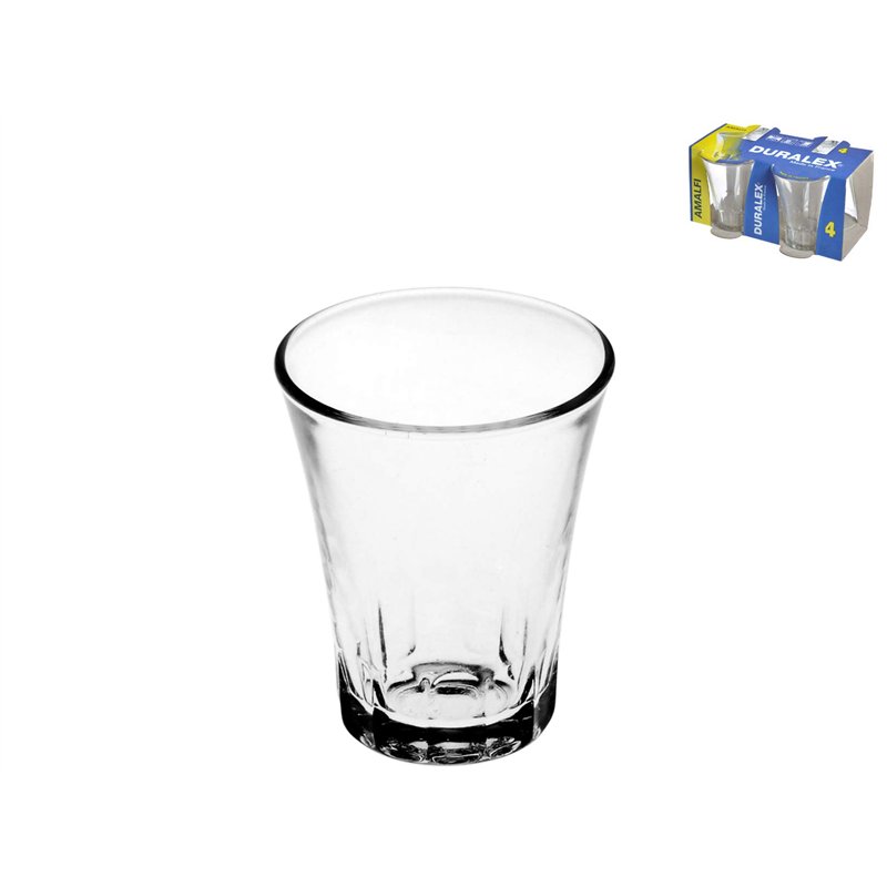 Image secondaire de Duralex 5150007 Set 12 x 4 verres en verre Amalfi CL 7 ameublement Table