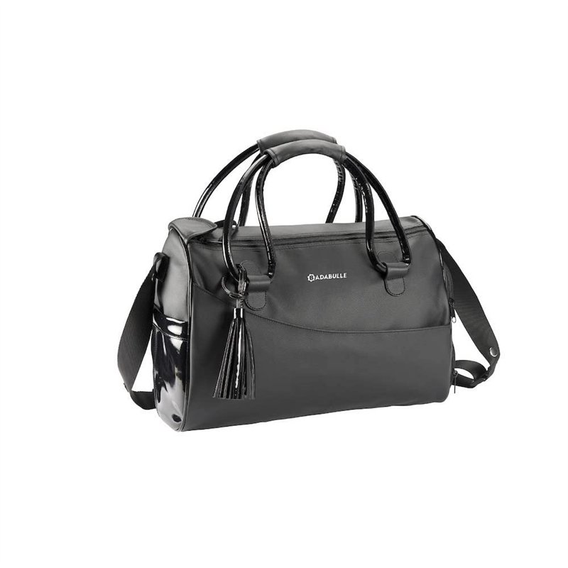 Badabulle Sac à langer Glossy, Nombreuses poches intérieures et extérieures, Capacité de 10.5L, Housse et poches isotherme, Poch