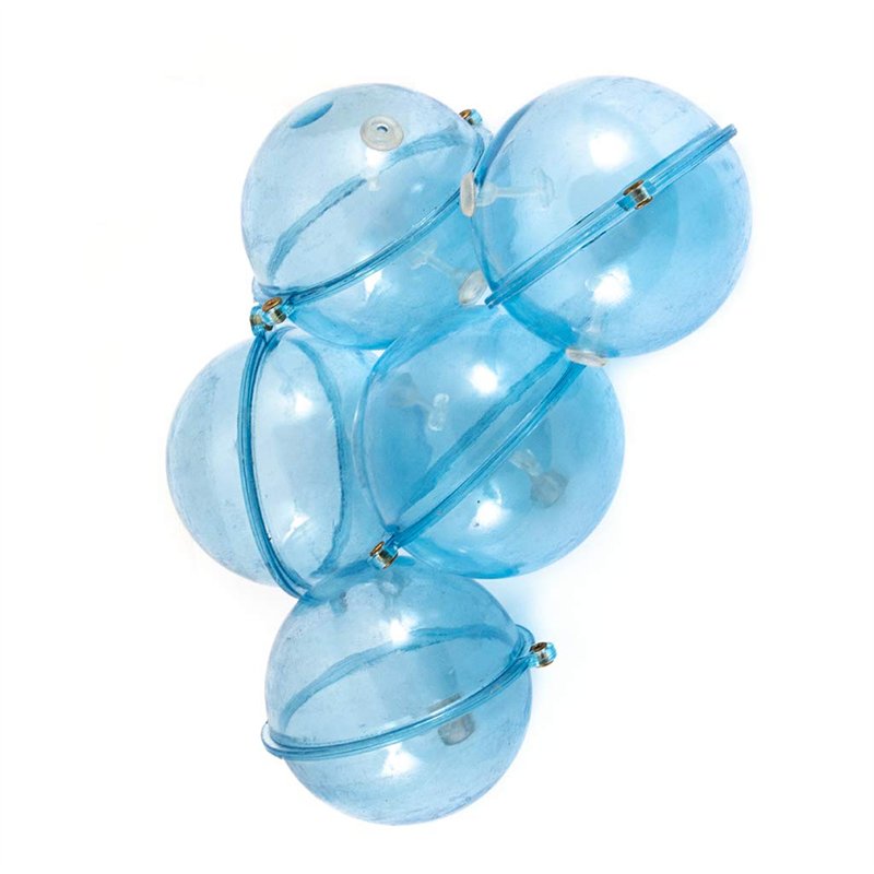 Image secondaire de ATATMOUNT 5 pièces/Ensemble Flotteur de pêche ABS Boules en Plastique Boule d'eau Bulle flotteurs s'attaquer à la pêche en mer A